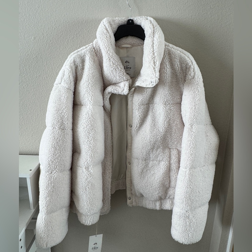 Abercrombie & Fitch Ultra Collection Cream Jacket